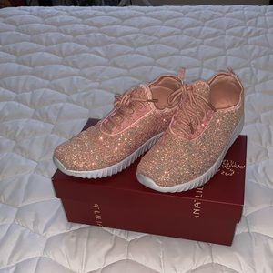 Liliana Glitter Tennis Shoes
